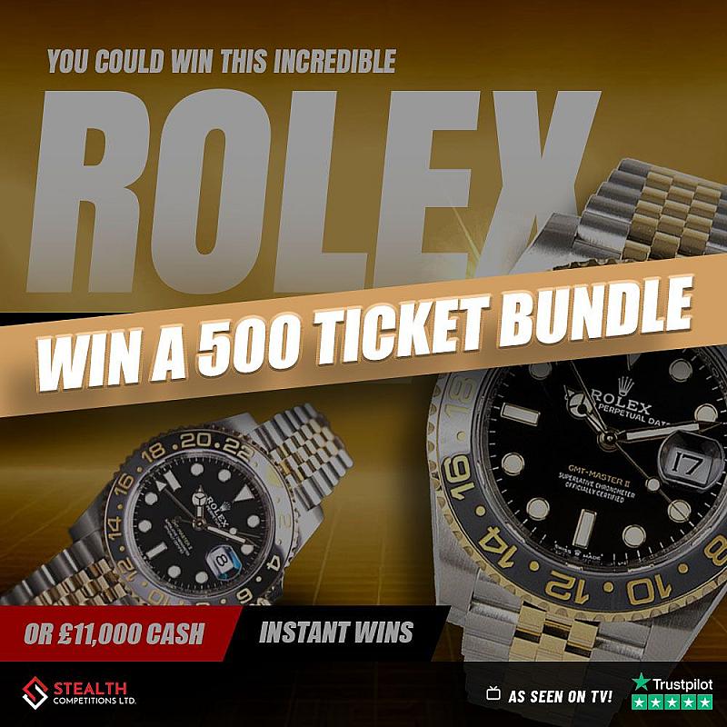 ROLEX ZOMBIE MINI RAFFLE - WIN 500 TICKETS!  