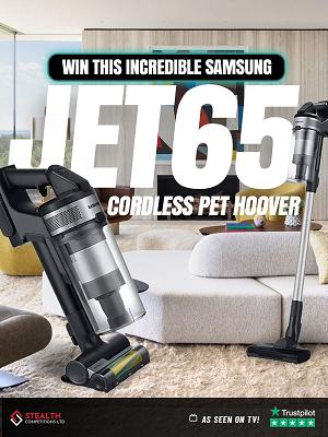 SAMSUNG JET65 CORDLESS PET VACUUM!