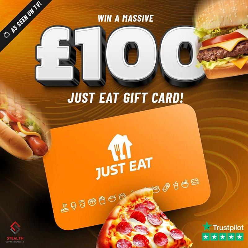 £100 JUST EAT VOUCHER 