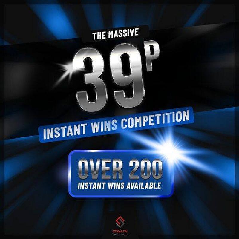 THE 39P INSTANT WINS COMPETITION!