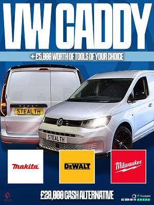 2023 VW CADDY WITH TOOL BUNDLE!