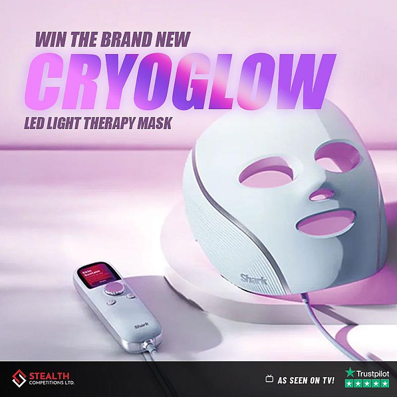 SHARK CYROGLOW ANTI AGEING MASK - AUTO DRAW!    