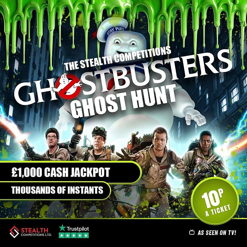 GHOST HUNT INSTANT WIN DRAW! 