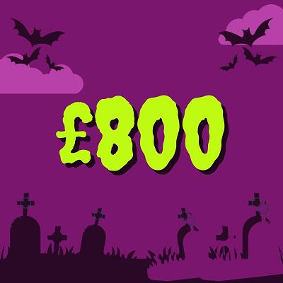£800 CASH 