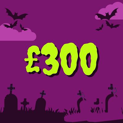 £300 CASH 