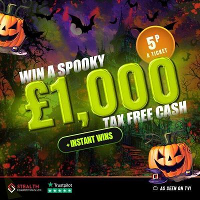 £1,000 CASH FOR 5P WITH INSTANT WINS!! 