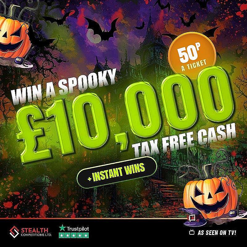 £10,000 CASH WITH BIG INSTANT WINS!!!! 
