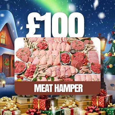 £100 MEAT HAMPER OR £80