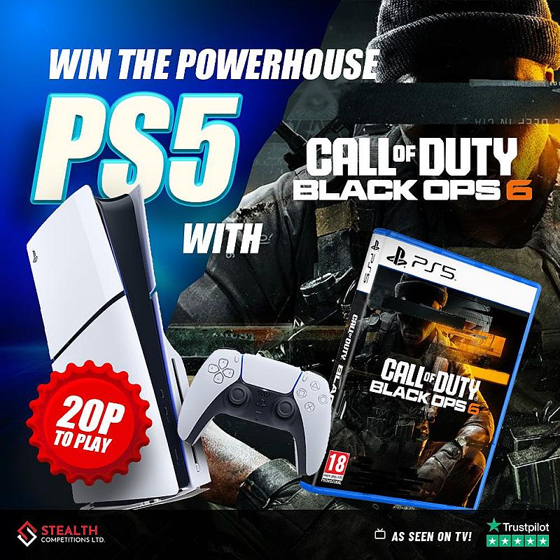PS5 WITH CALL OF DUTY 6! 