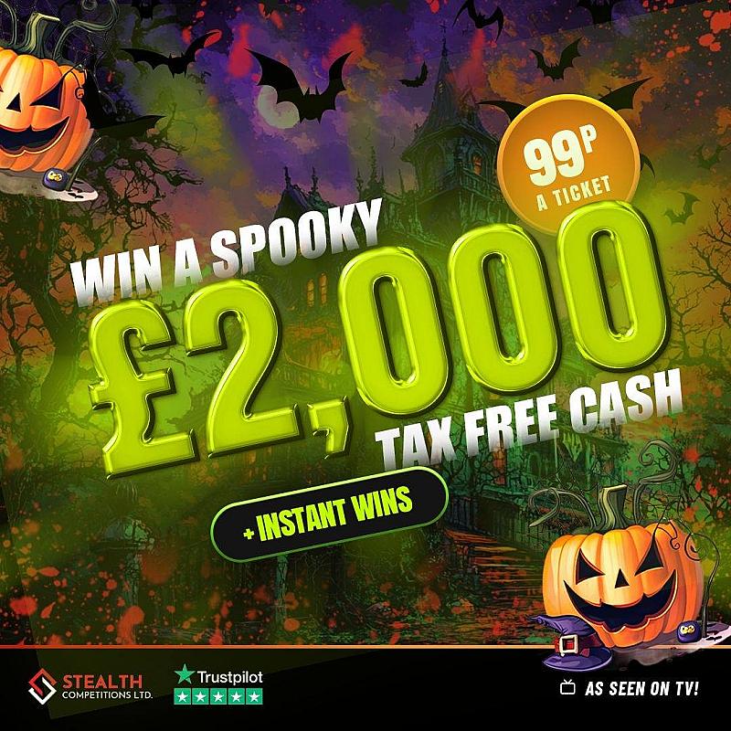 £2,000 CASH WITH INSTANT WINS!
