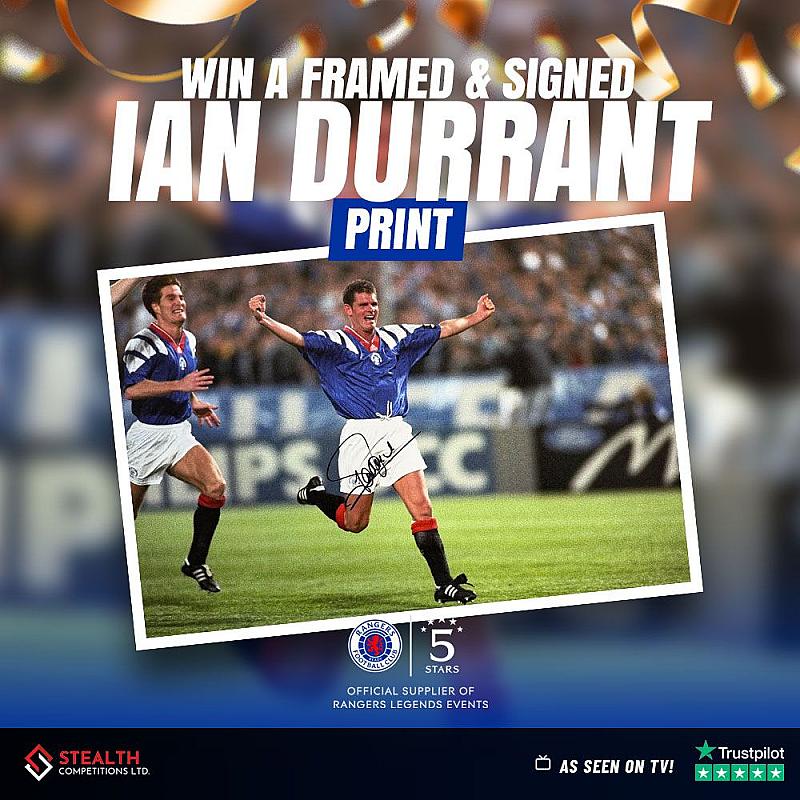 WIN A SIGNED, FRAMED IAN DURRANT PRINT! 