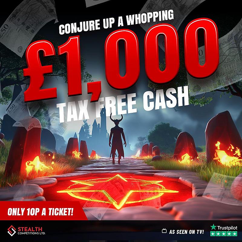 £1,000 FOR 10P!