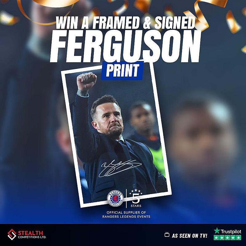 WIN A SIGNED, FRAMED BARRY FERGUSON PRINT! 