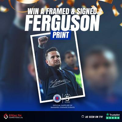 WIN A SIGNED, FRAMED BARRY FERGUSON PRINT! 