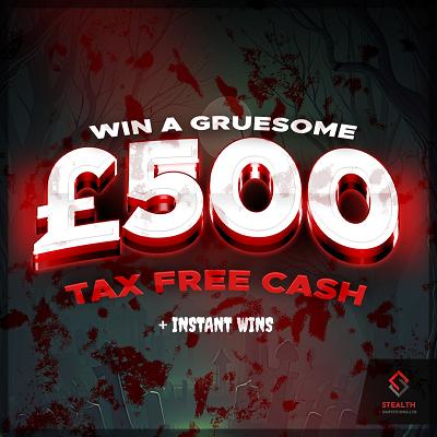£500 CASH WITH INSTANT WINS FOR 50P!   1107