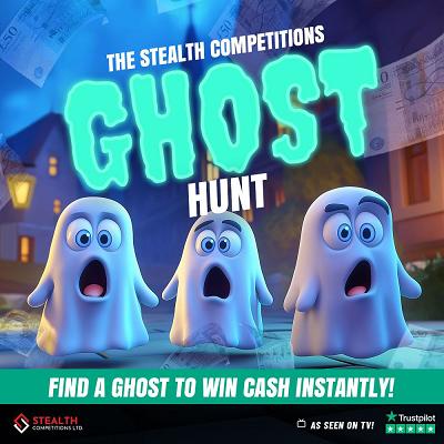 THE STEALTH GHOST HUNT INSTANT WIN DRAW! 
