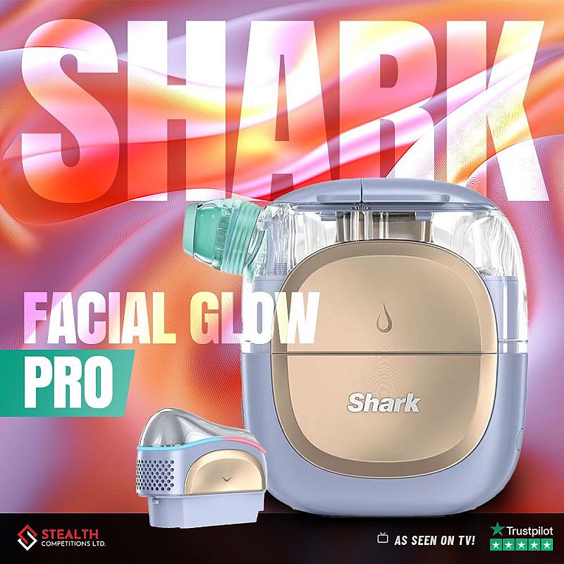 SHARK FACIAL GLOW PRO!