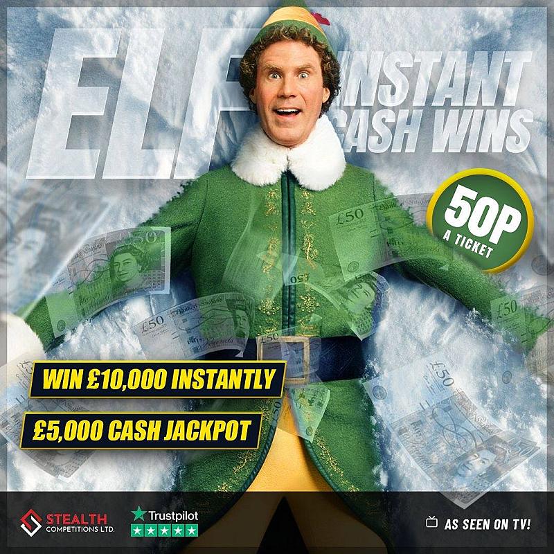 ELF INSTANT WIN COMPETITION - £5,000 MAIN PRIZE!