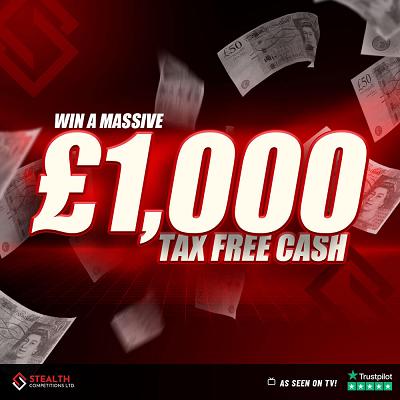 £1,000 CASH DRAW! 