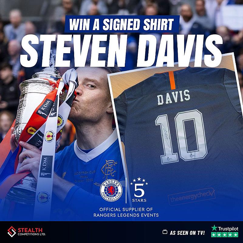 WIN A SIGNED STEVEN DAVIS TOP!