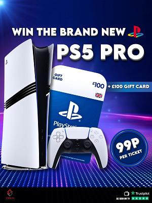 BRAND NEW PS5 PRO + £100 GIFT CARD & INSTANT WINS!  